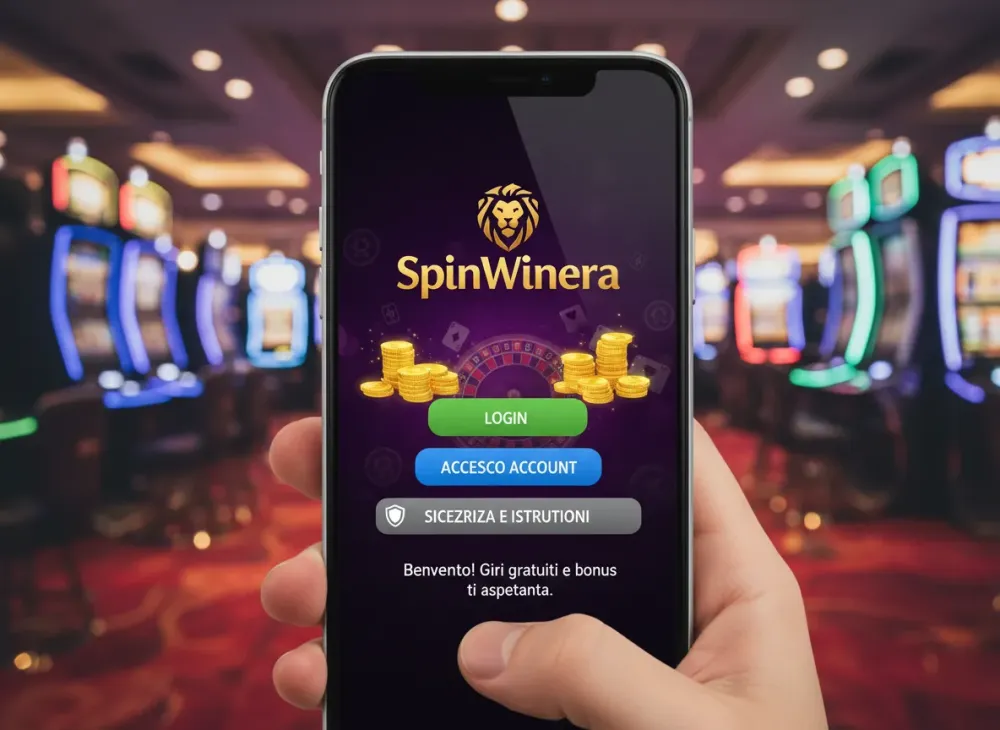 Spinwinera login accesso account sicurezza e istruzioni